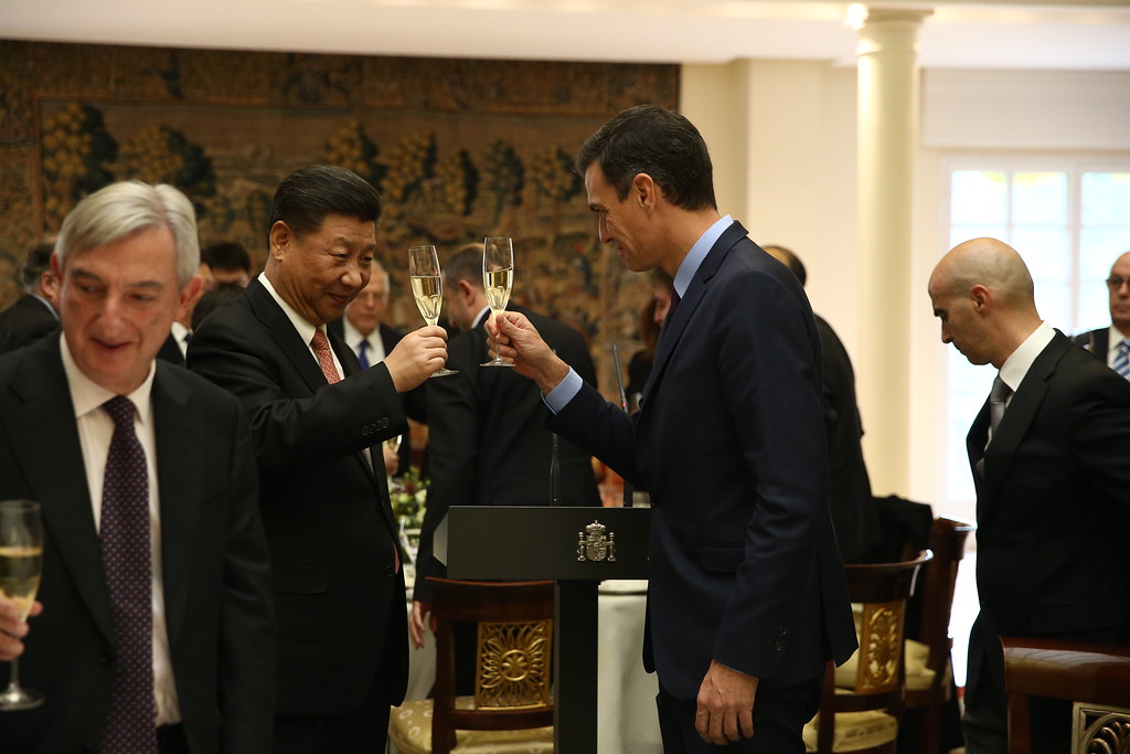 Recuerdo Aprendizaje Coordinar Pedro Sánchez recibe al presidente de China, Xi Jinping (2… | Flickr