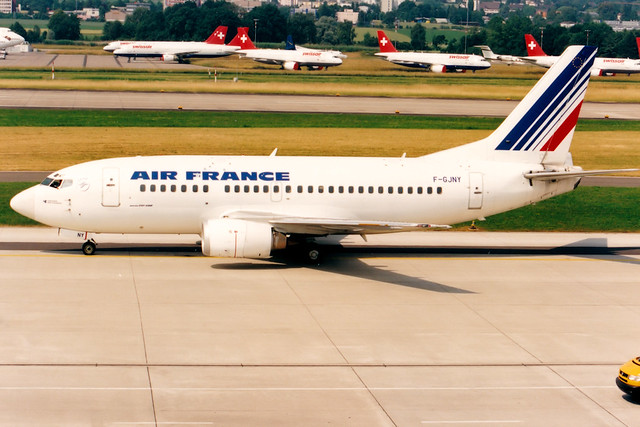 Air France | Boeing 737-500 | F-GJNY | Zurich Kloten