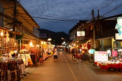 Evening market in Pai (Northern Thailand 2018)