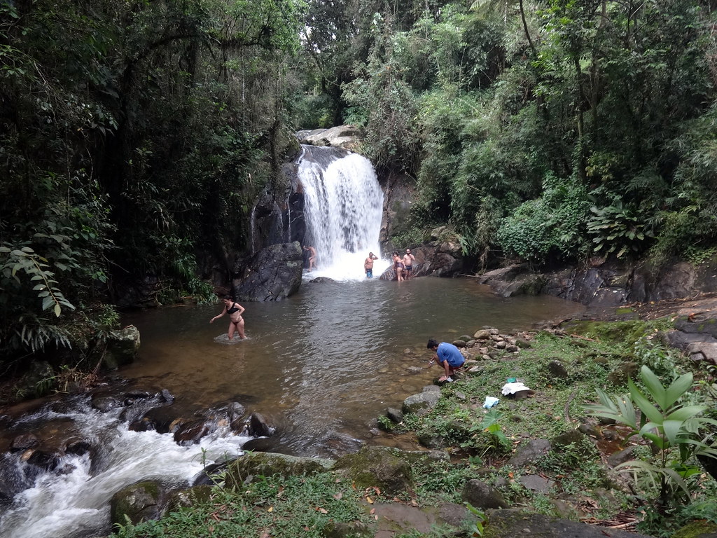 Waterfall. Mirantão. Minas Gerais. Brazil