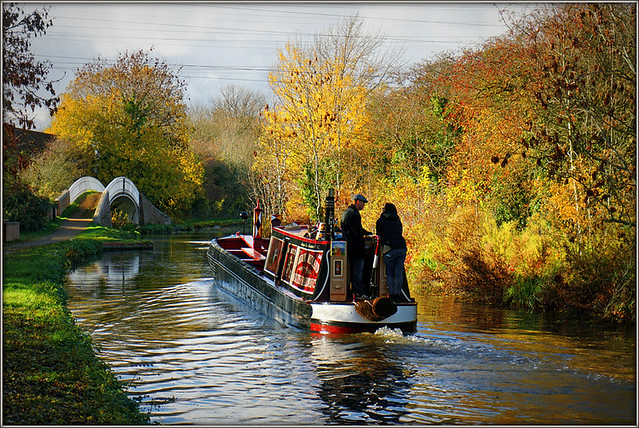 Autumnal canal