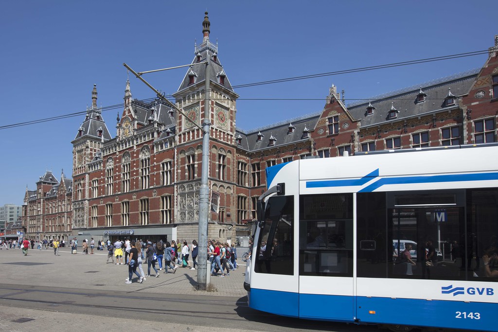 Centraal railway station in Amsterdam