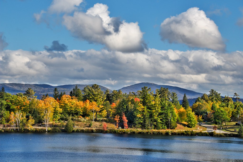 Lake Placid - New York - MIrror Lake - Autumn Scene | Flickr