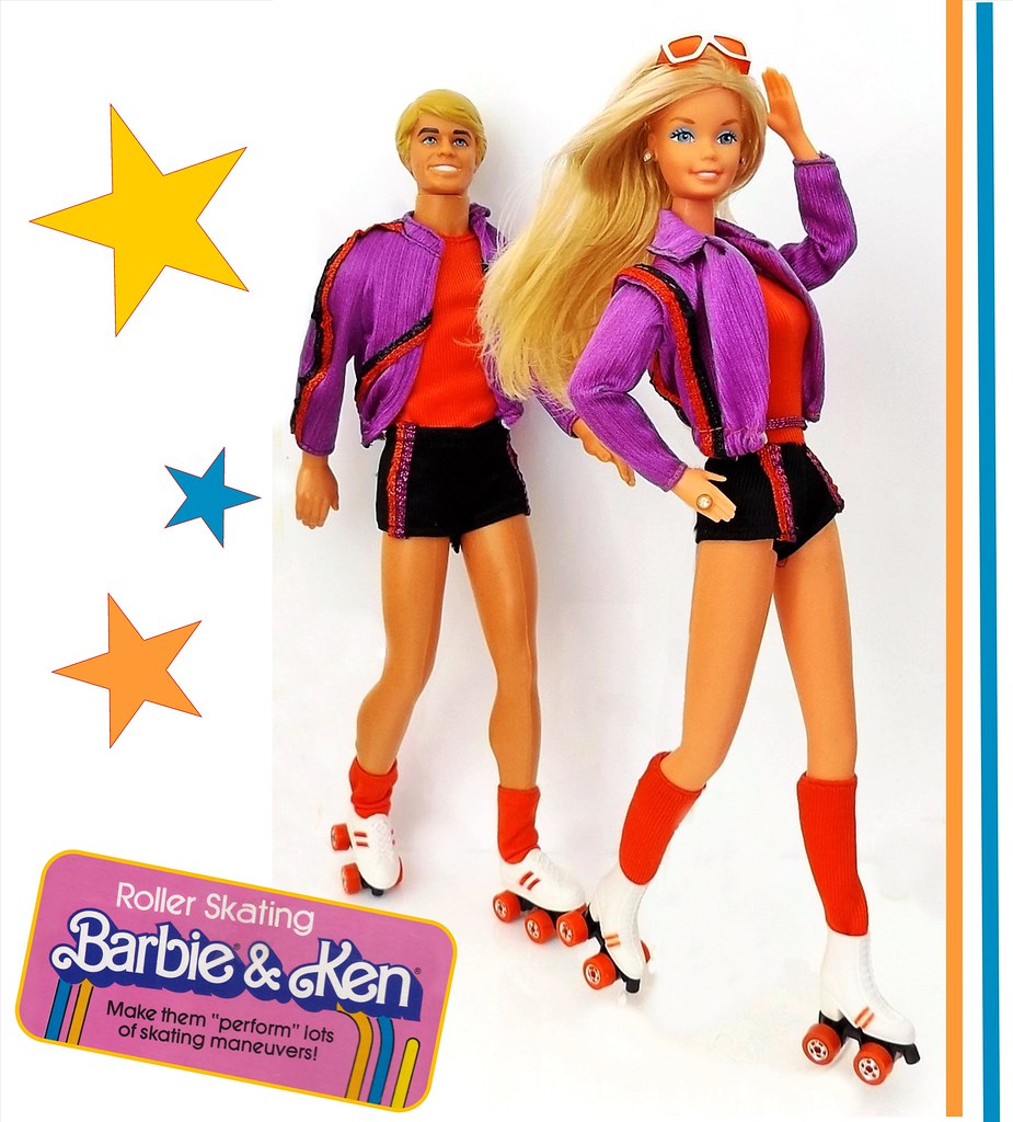 roller skating barbie doll