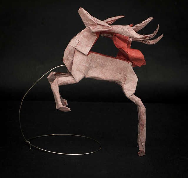 IOIO 2018 - White Deer With Red Scarf - 2