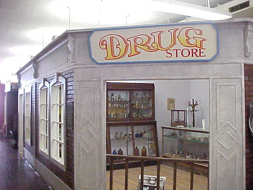 Drug Store | One of several settings reflecting a time gone … | Flickr
