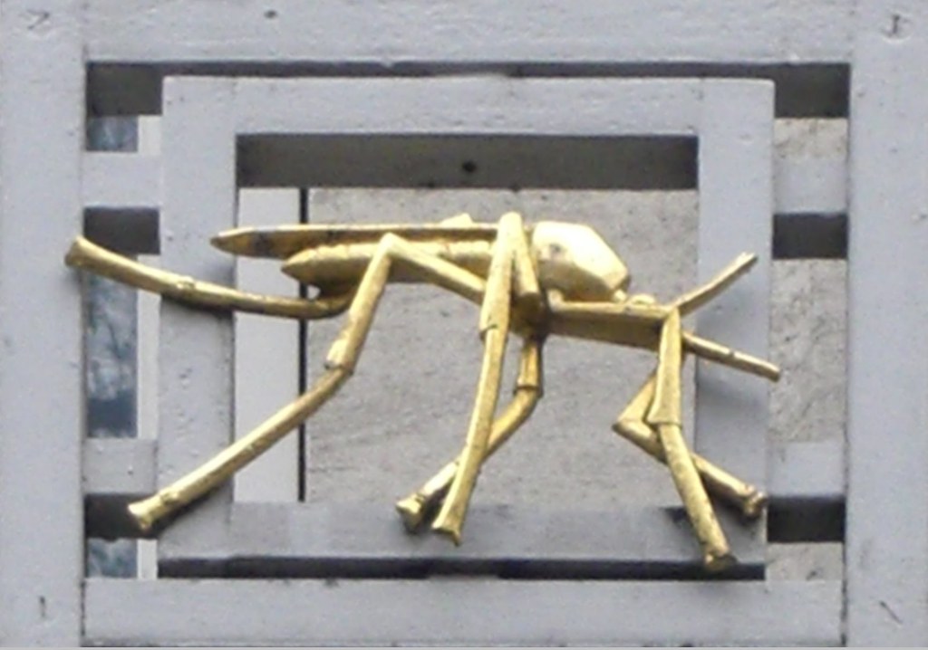 Gold Insect London Posted to the 'Guess Where London?' group | Flickr