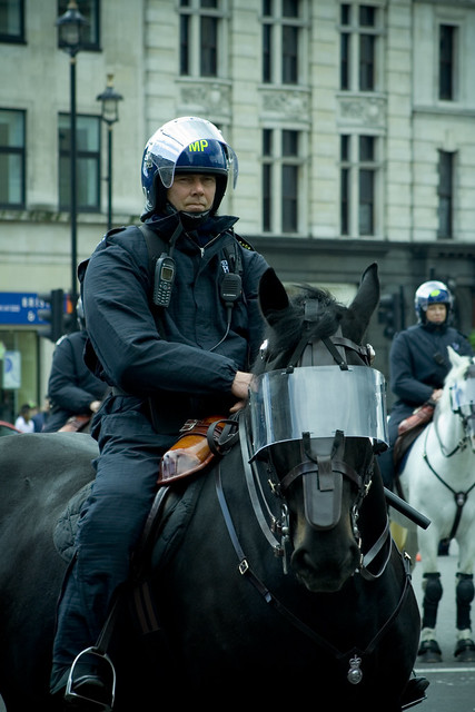 May Day 2006 - Mounted Police