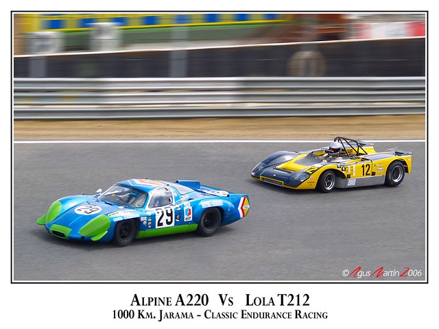 Classic Endurance Racing Jarama - Alpine A220 y Lola T212 (1969 y 1971)