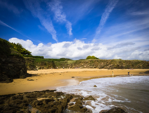 summer seascape france beach landscape seaside brittany july bretagne 2015 landscapephotography cloharscarnoët plagedukérou