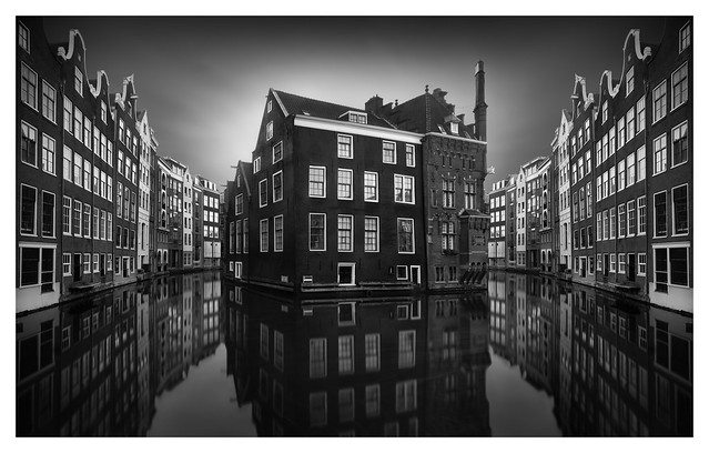 Amsterdam Canal Mirrors [On Explore]