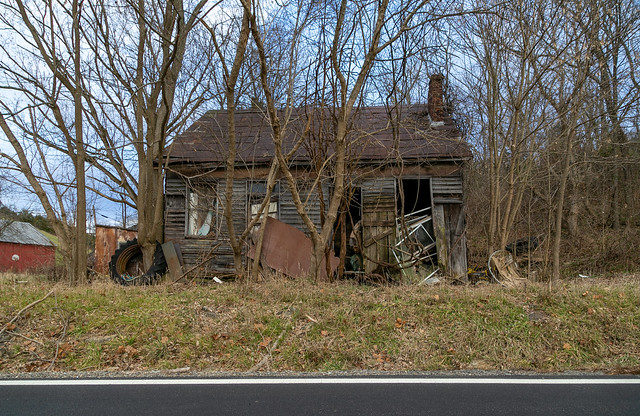 Abandoned House — Sprigg Township, Adams County, Ohio