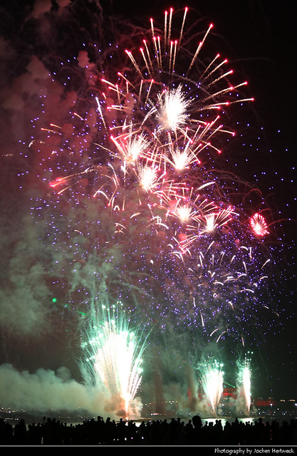National Day Fireworks, Abu Dhabi, UAE