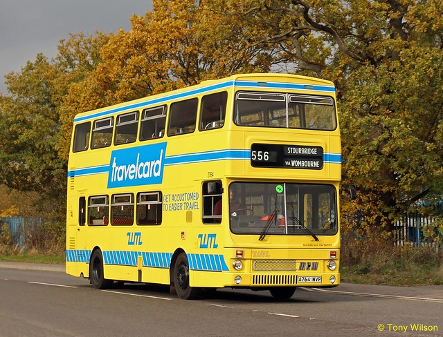 A764 WVP West Midlands PTE 2764 MCW Metrobus at North Hykeham Nov18 1 (Copy)