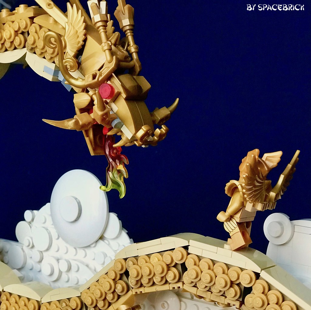 Shrine of the Golden Dragon | Moc for the lug Lego contest o… | Flickr