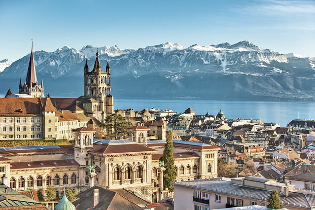 Lausanne, Genfersee