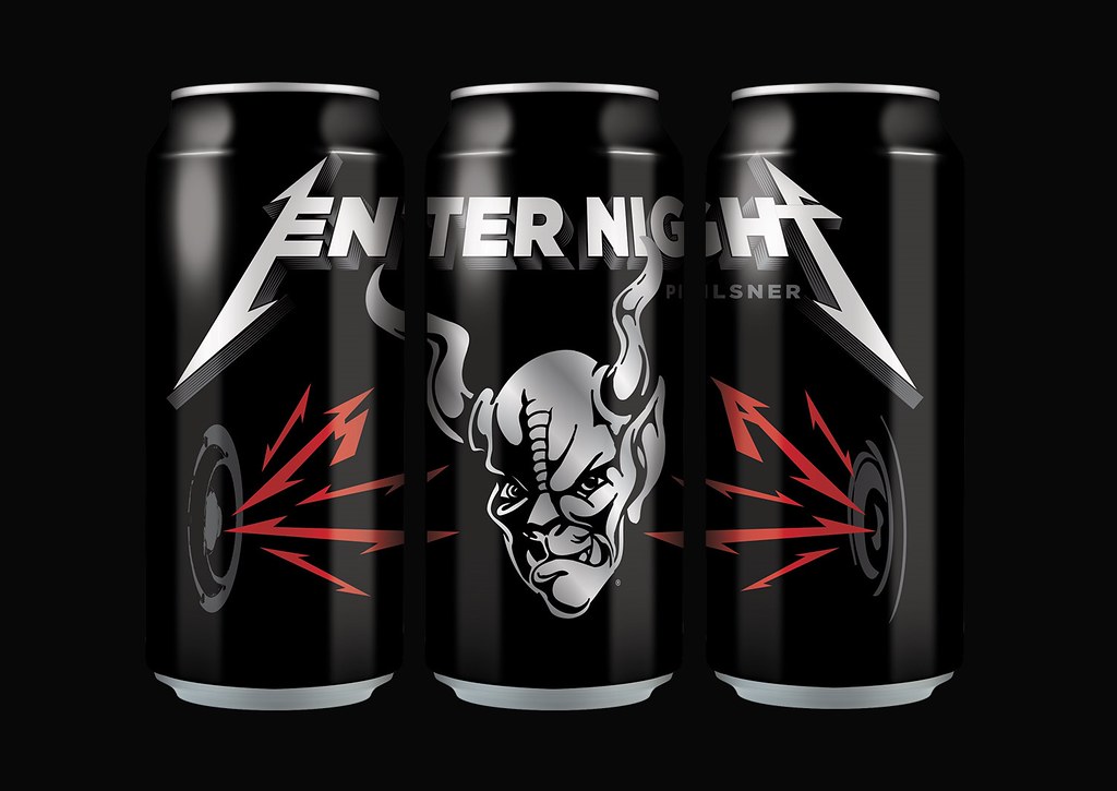 Учасники гурту «Metallica» офіційно оголосили про вихід пива «Enter Night Pilsner»