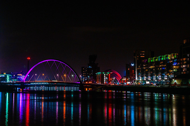 The Clyde Arc and River Clyde