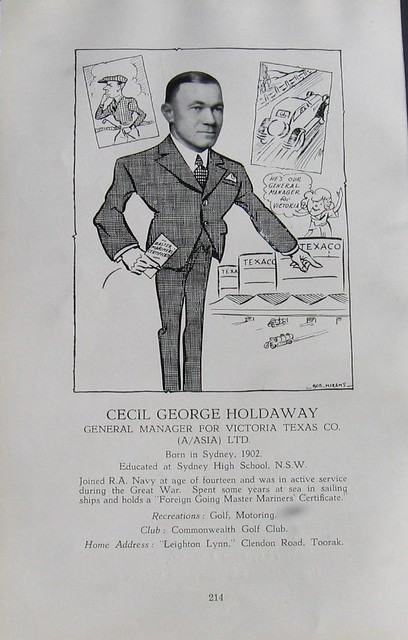 Cecil George Holdaway, General Manager, Melbourne - 1920s