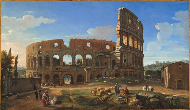 Caspar van Wittel, Das Kolosseum von Südosten gesehen - The Colosseum seen from the southeast