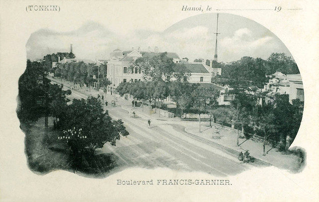 Hanoi - Boulevard Francis Garnier - Nay là đường Đinh Tiên Hoàng