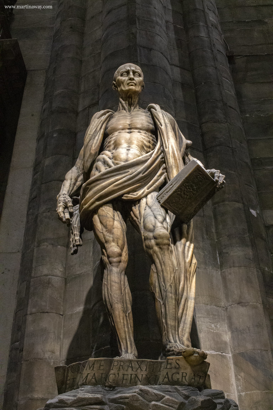 Duomo di Milano: Marco d'Agrate, San Bartolomeo scorticato