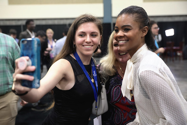 Candace Owens with attendee