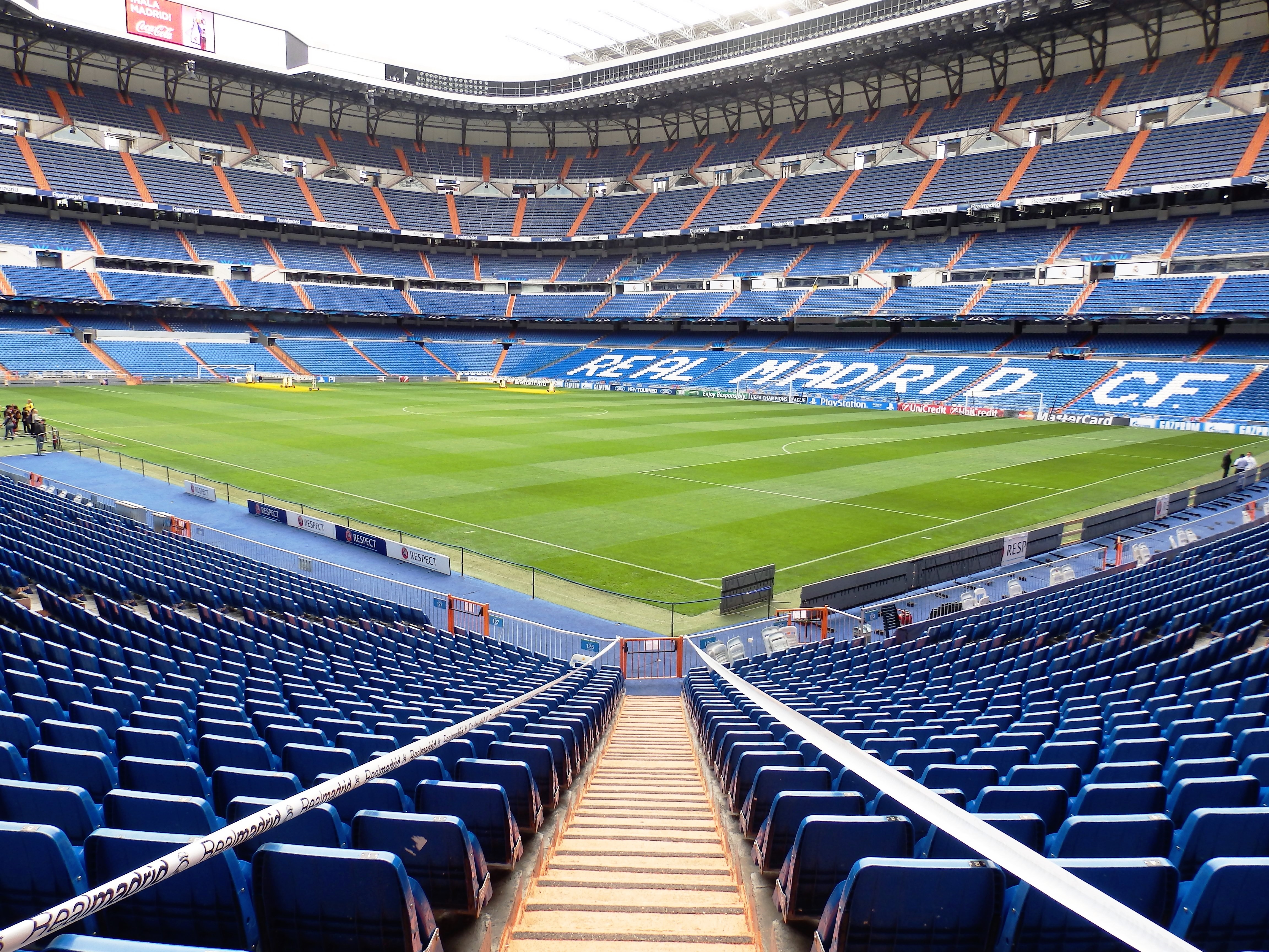 Estadio Santiago Bernabéu.- Madrid.