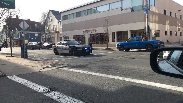 Beverly, MA Police Dodge Charger responding code 3