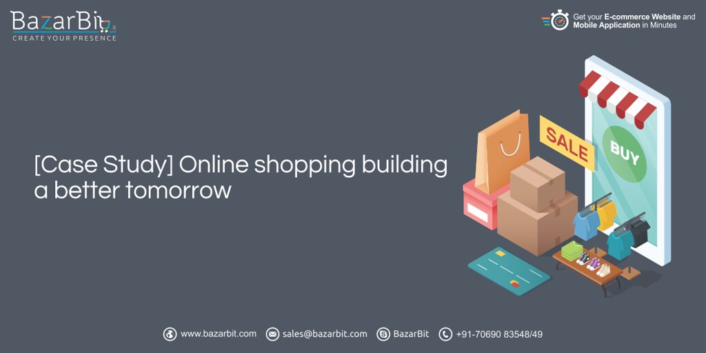 online shopping website case study
