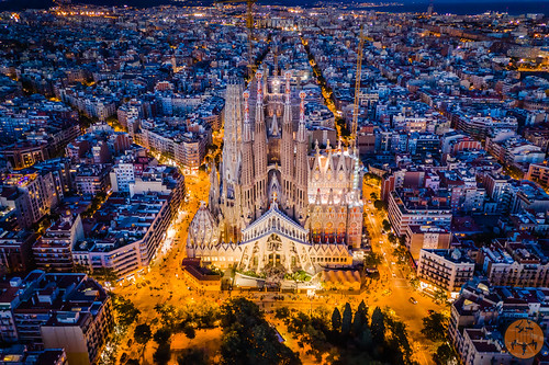 Basílica de la Sagrada Familia by JavierVazquez, Barcelona, Spainbarcelona barcelonaprovince spain es familia safrada antoni gaudi antonio architectu