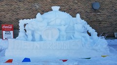 Snow sculptures