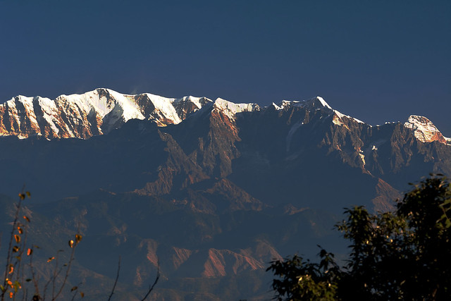 Mrigthuni peak commanding the south-western high wall of Nandadevi Sanctuary.