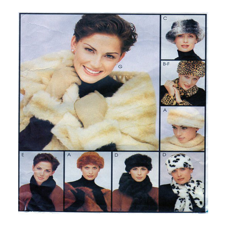 McCalls 9656 Winter Fashion Accessories