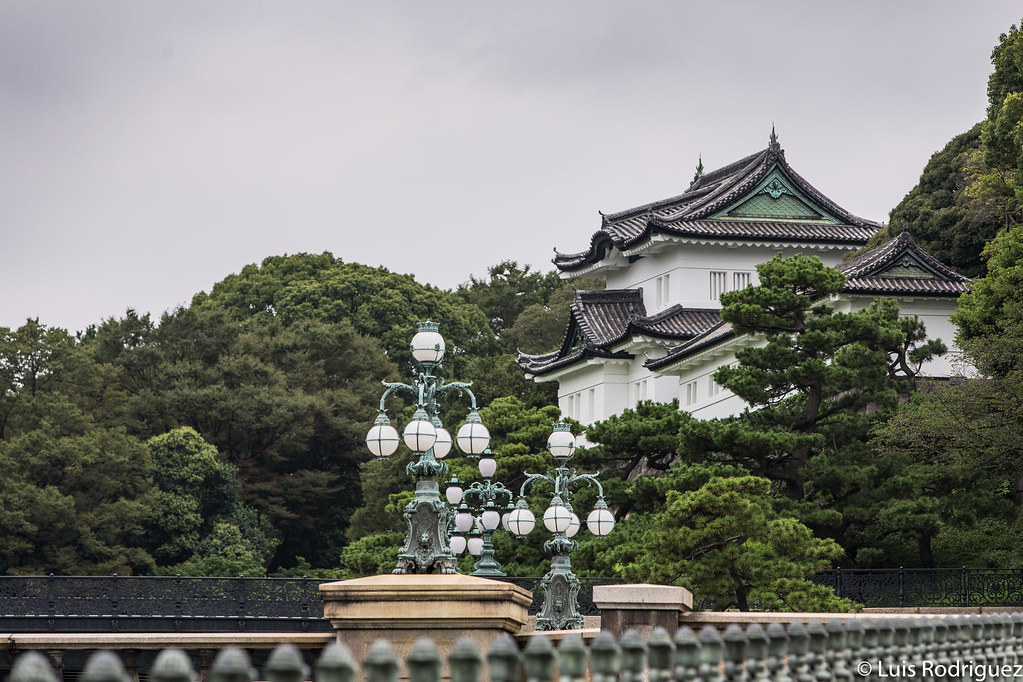 Detalles del Palacio Imperial de Tokio