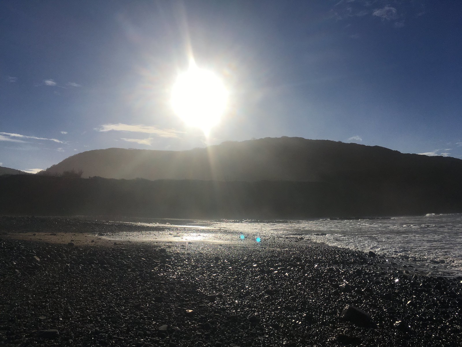 Crackington Haven in January