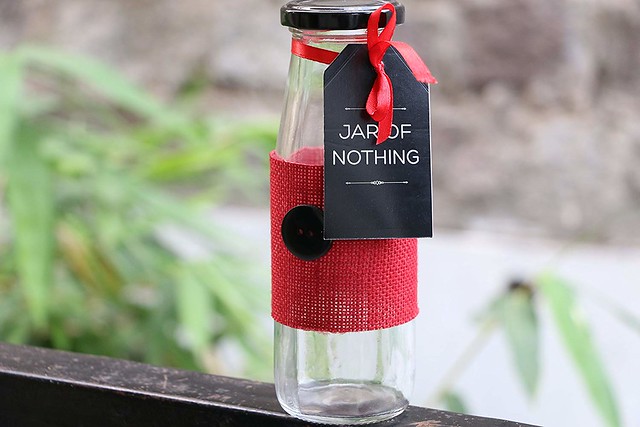 Funny Prank Gift Jar of Nothing