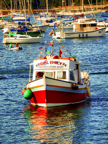 Falmouth Harbour, Cornwall | by photphobia