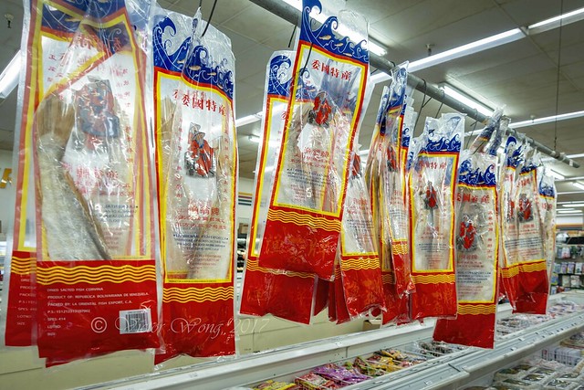 Packaged dried salted fish