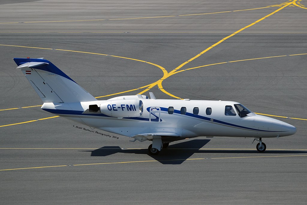 ABC Bedarfsflug OE-FMI Cessna 525 CitationJet 1 cn/ 525-03…