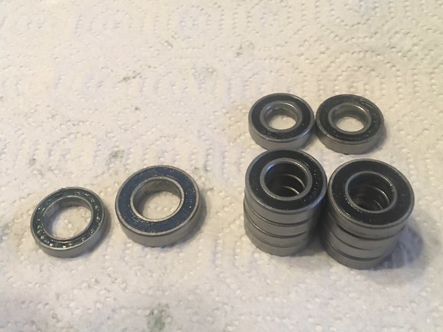Repacked bearings