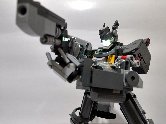 First Lego MOC in 2019 - A Grey Robot