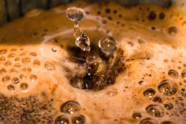 Macro Mondays: Brewing a coffee