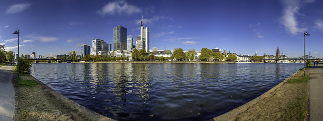 Frankfurt-Main Skyline - Panorama