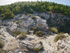 Megasismitas en depósitos lacustres - Camino de la Cañada, Galera (Granada, España) - 47