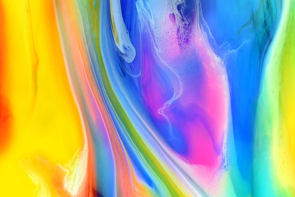 Flowing Fluid Colours