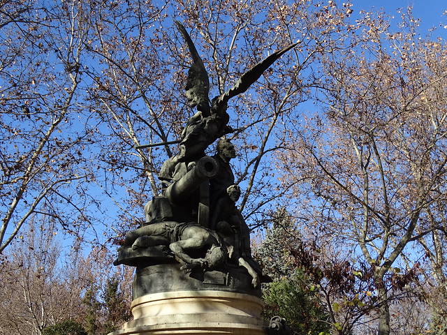 Monumento escultura al pueblo del dos de mayo de 1808 Madrid 1