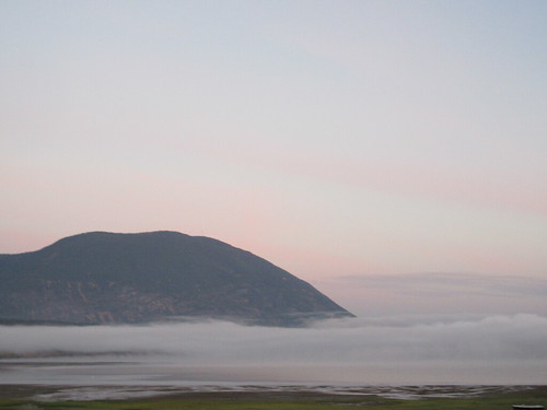 fog mist cloud mountain nature bay shuswap lake salmon arm bc british columbia canada
