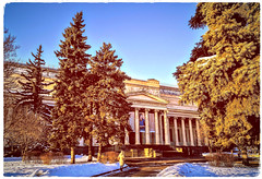 Museo Pushkin de Bellas Artes, el museo Estatal de Artes Plásticas de Moscú