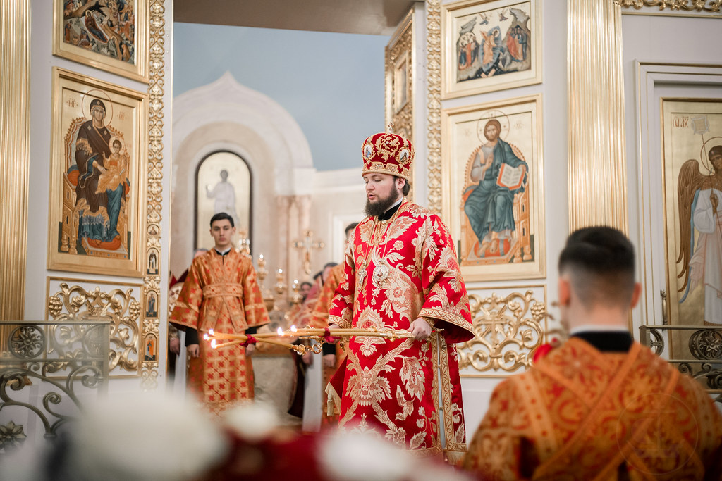 13 ноября 2018, Литургия в Екатериниyском соборе в городе Пушкин / 13 November 2018, the Liturgy in the Cathedral of St. Catherine in Pushkin